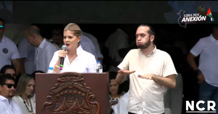 Laura Fernandez - FOTO EN VIVO PRESIDENCIA DE LA REPUBLICA